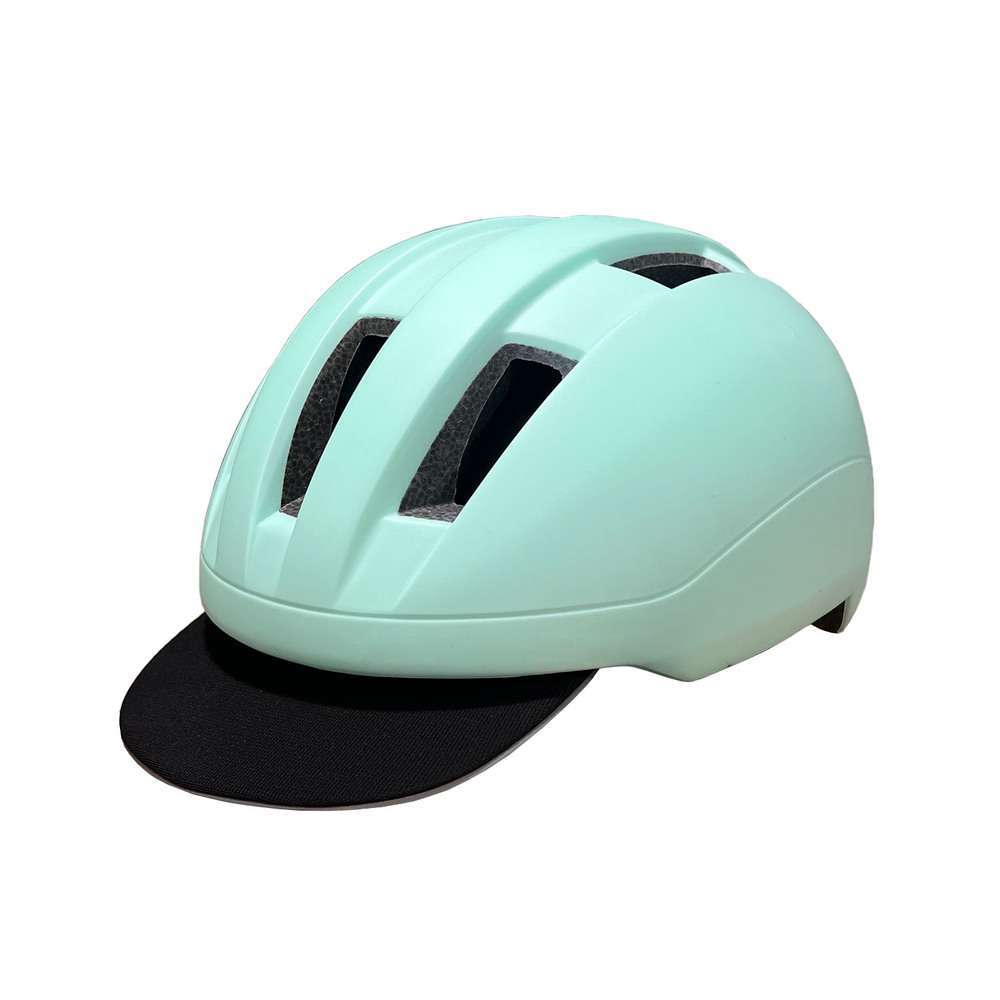 Helmet With Removable Visor (Light Blue)